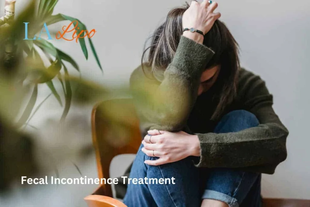 woman worried about fecal incontinence diet Twickenham